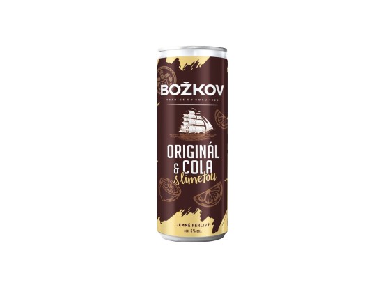 Božkov & Cola s Limetkou 6% 250 ml