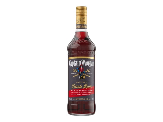 Captain Morgan Black Jamaica Rum 40% 0,7 l (holá láhev)