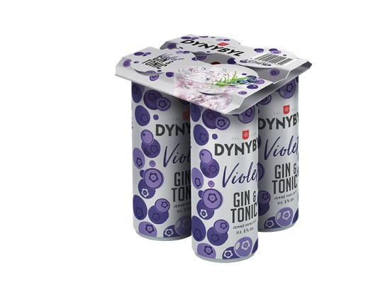 Dynybyl Violet Gin & Tonic RTD 4x0,25 L 6%