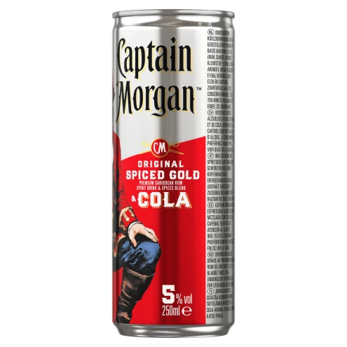 Captain Morgan & Cola 0,25 L 5% 3