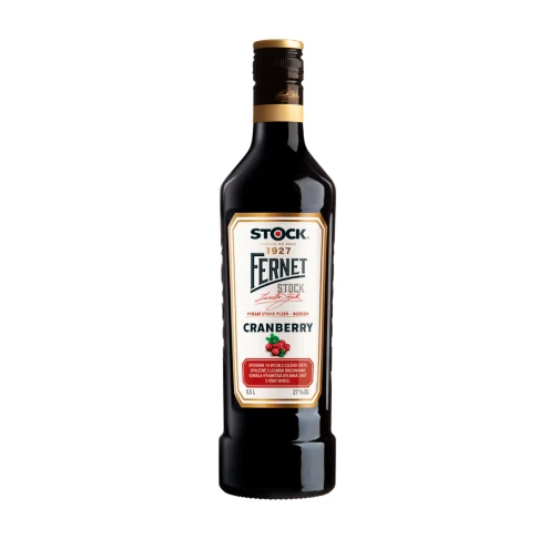 Fernet Stock Cranberry 0,5 L 27% 1