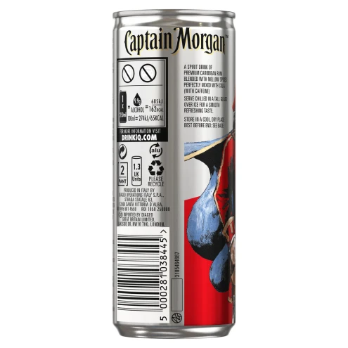 Captain Morgan & Cola 0,25 L 5% 2