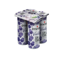 Dynybyl Violet Gin & Tonic RTD 4x0,25 L 6%
